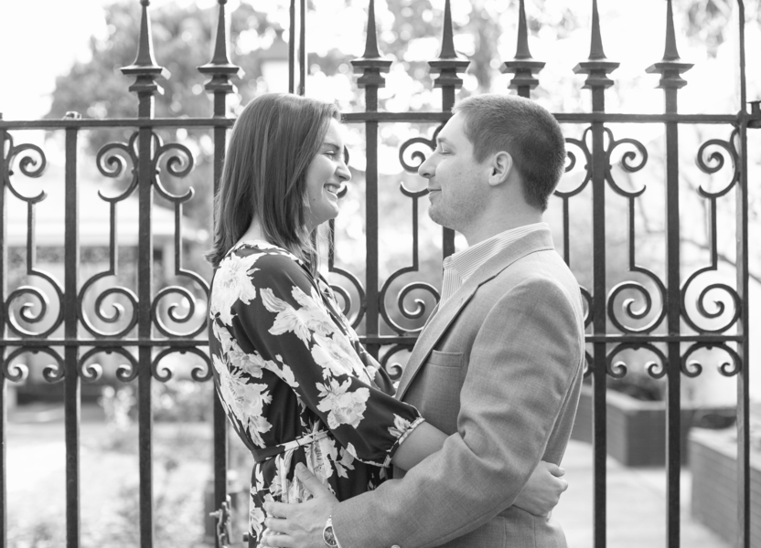 Savannah Wedding Engagement at Forsyth Park by Chloe Giancola Photography