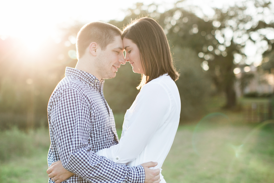 Katie + Ramsey's Savannah Wedding Engagement at Bethesda Academy by Chloe Giancola Photography