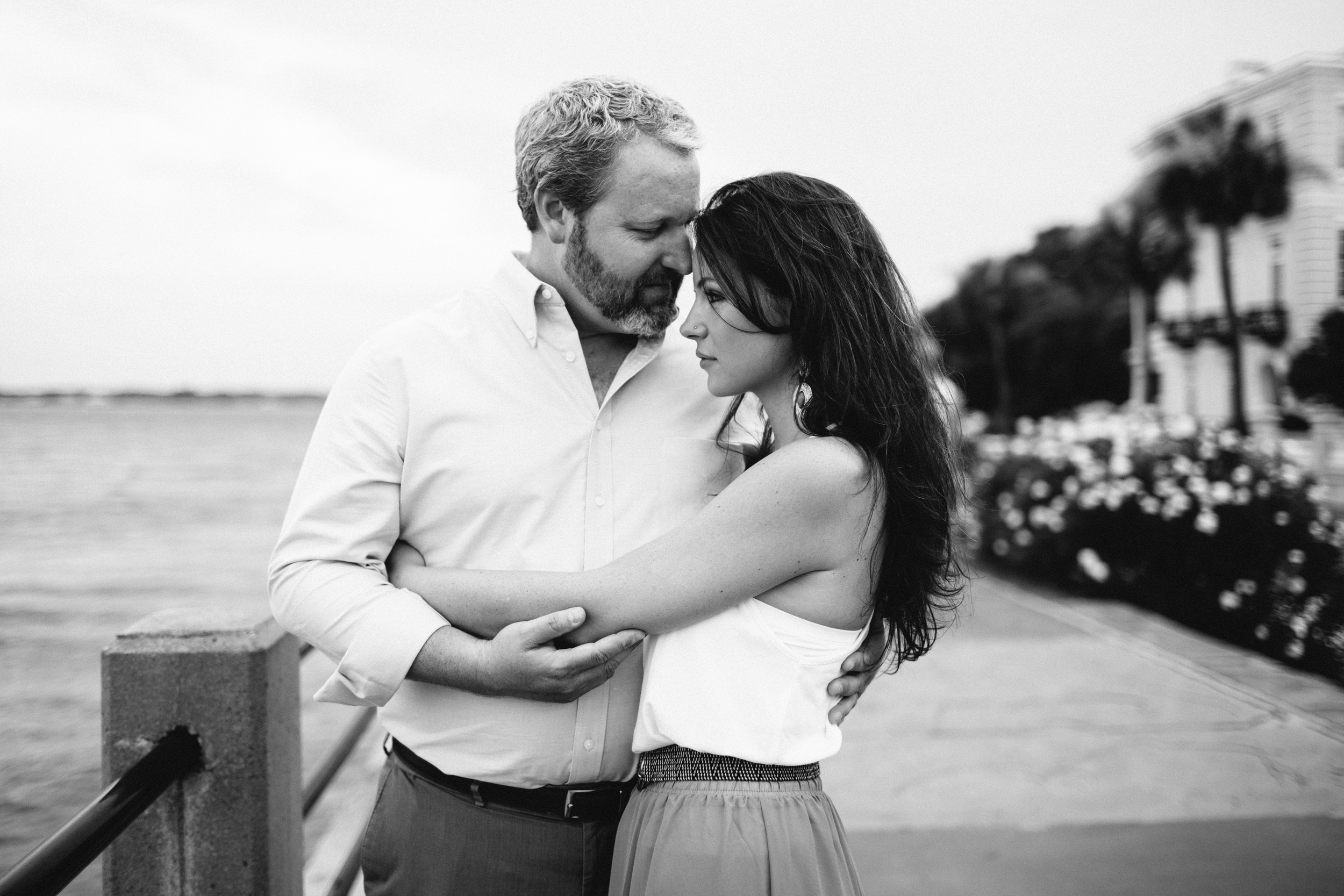 Charleston Wedding Engagement at the Battery by Angela Cox Photography