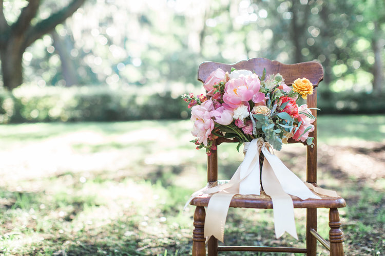Savannah Wedding Inspiration by Colonial House of Flowers and Apt B Photography