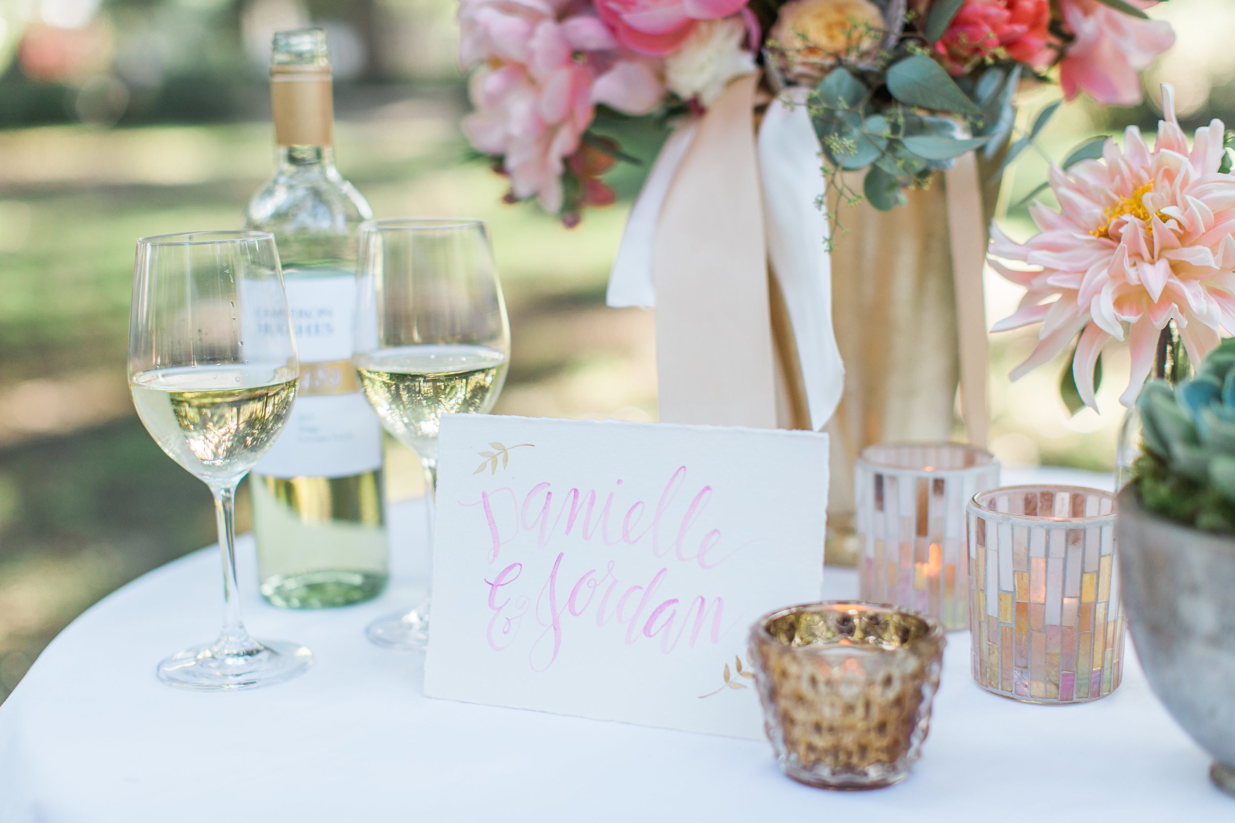 Savannah Wedding Inspiration with pastel flowers including peonies