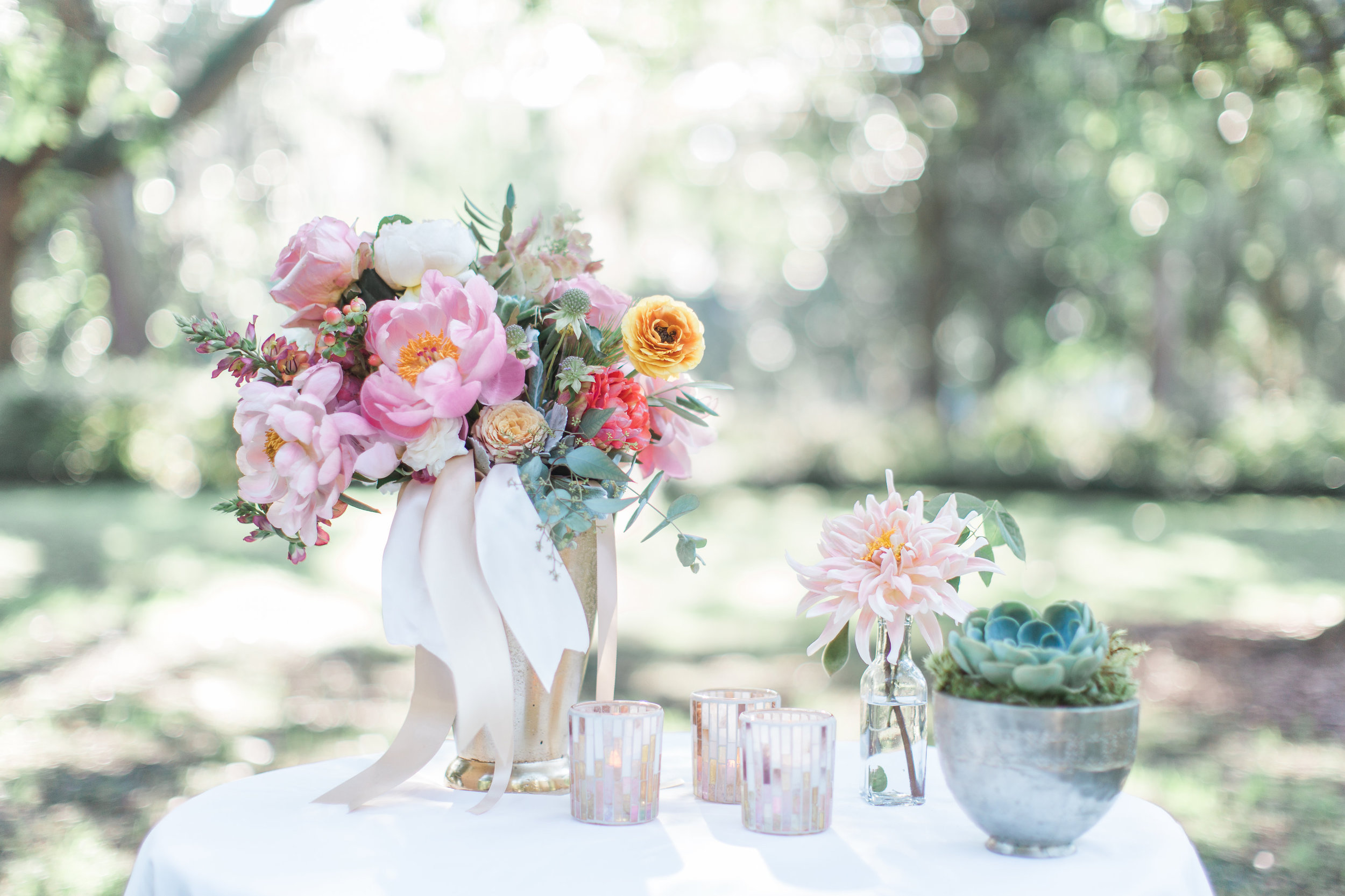 Savannah Wedding Inspiration by Colonial House of Flowers and Apt B Photography