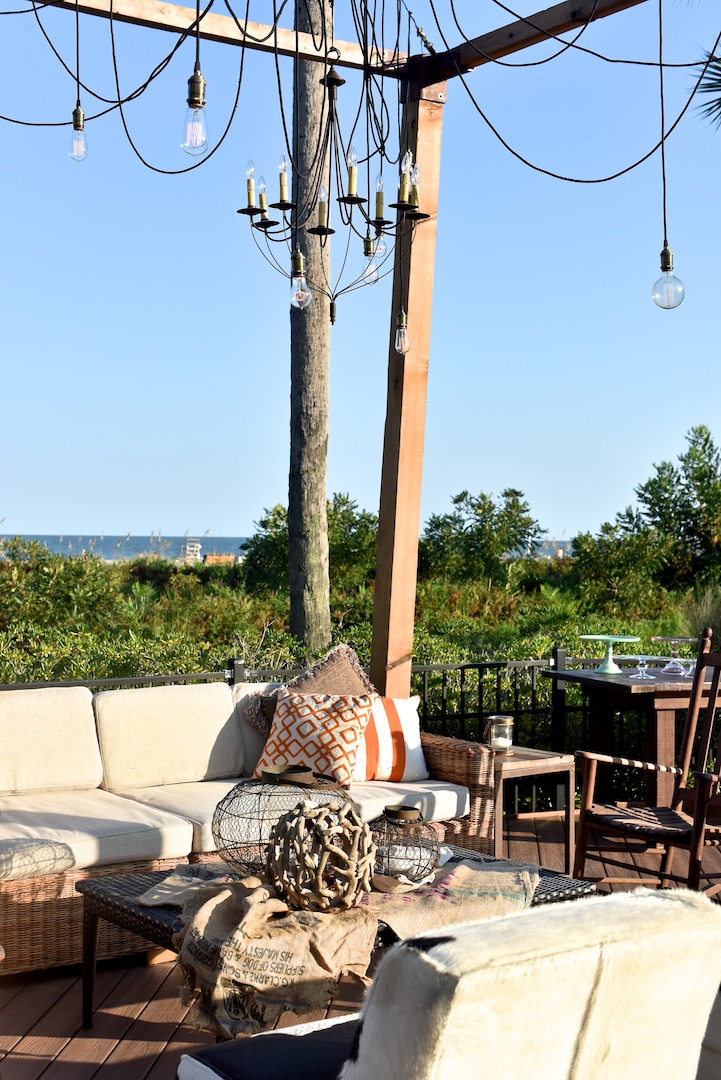 Lounge Area at Welcome Party on the Oceanfront Deck of the Westin Hilton Head Island Resort & Spa