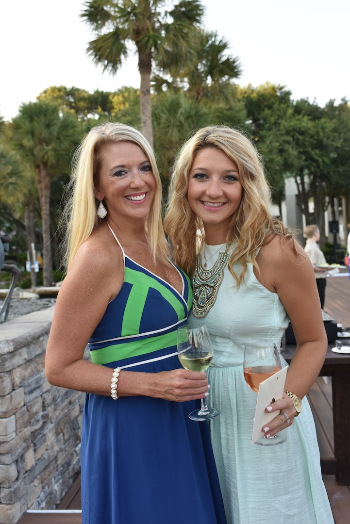 Lindsay Pitt Sims and Nicki Korman of TOAST Events at 'Wed at Westin' Welcome Party on the Oceanfront Deck of the Westin Hilton Head Island Resort & Spa