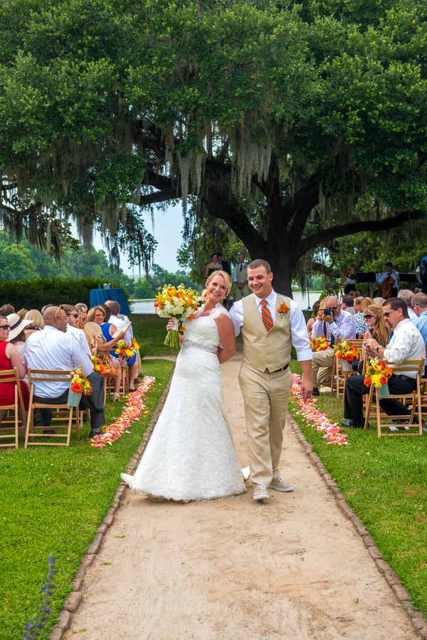 Will + Dana's Middleton Place Wedding Ceremony in Charleston, Sc