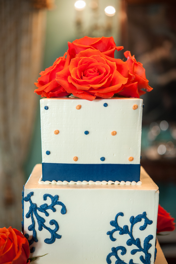 William Aike House Wedding Cake by Cakes by Kasarda