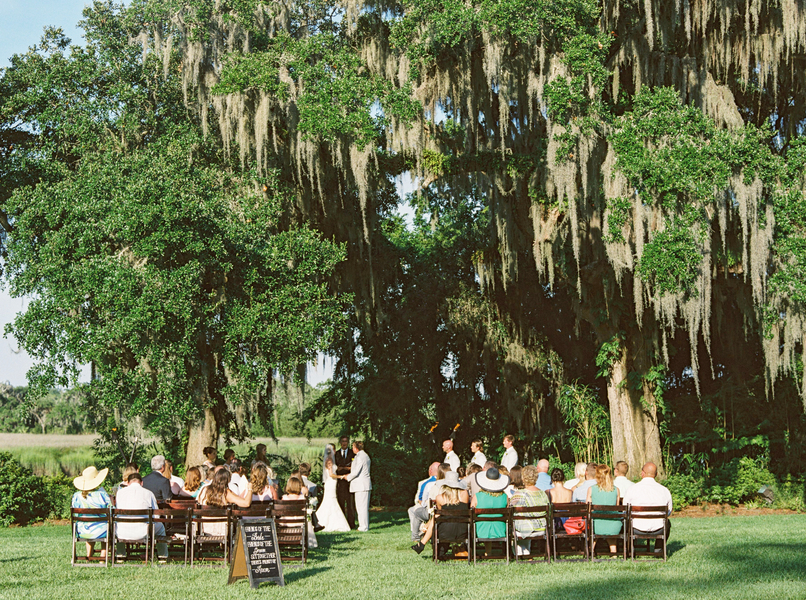 Magnolia Plantation Wedding Ceremony