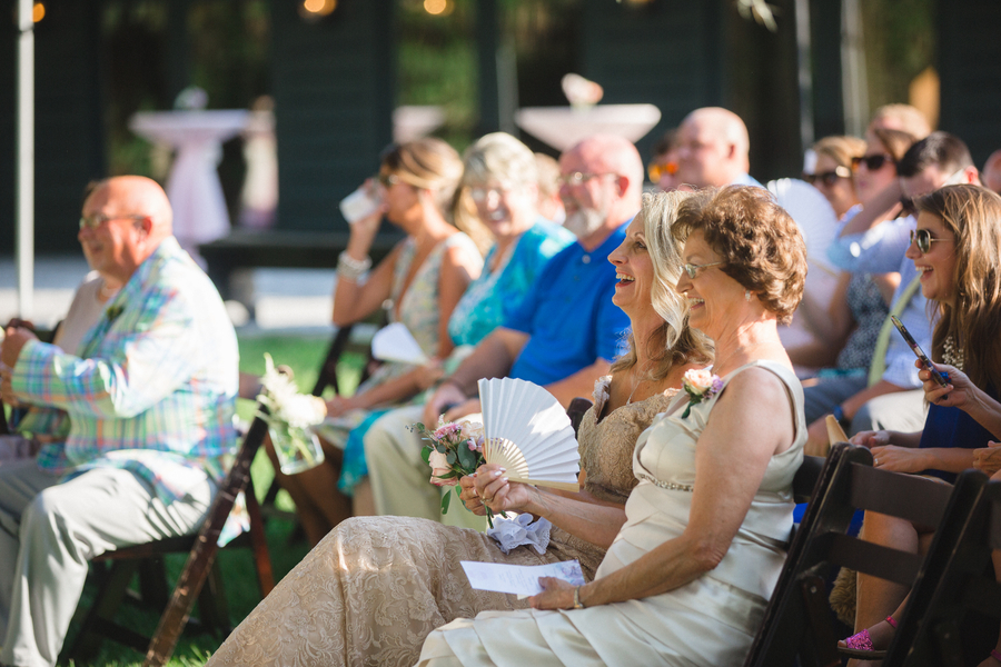 Magnolia Plantation Outdoor Wedding Ceremony by JoPhoto