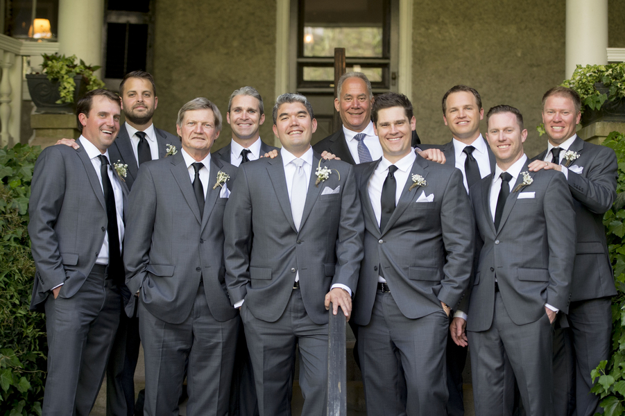 Groomsmen at Charleston wedding