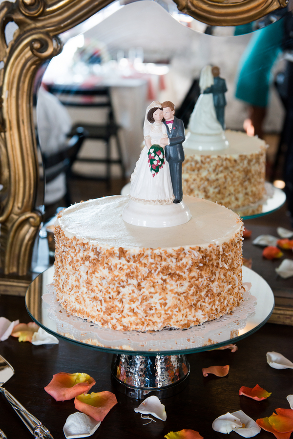The Ultimate Coconut Cake from Peninsula Grill at Charleston wedding