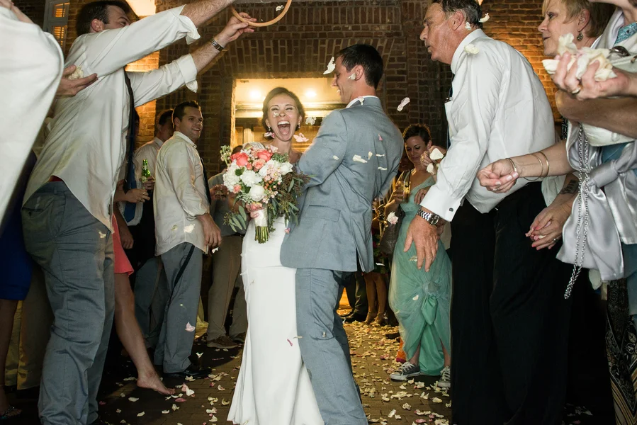 Jason + Kelly's Rice Mill Building Wedding in Charleston, SC