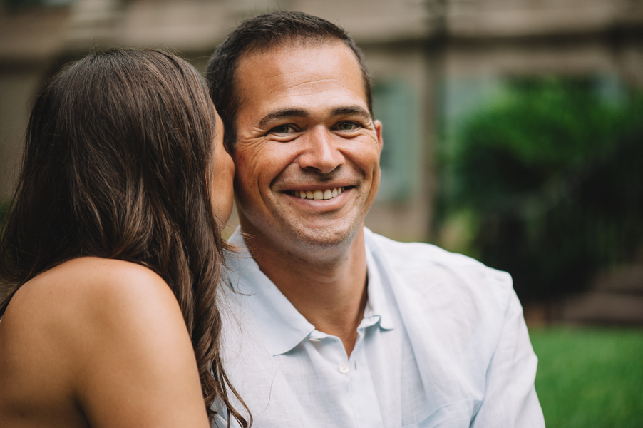 David + Meghan's College of Charleston Engagement by Jennings King Photography