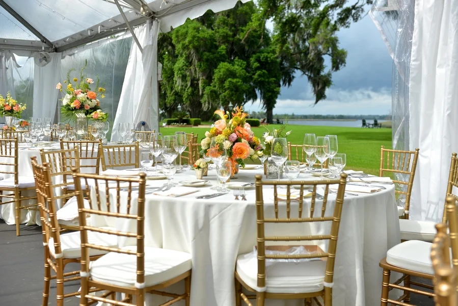Orange Ford Plantation wedding by Donna Von Bruening