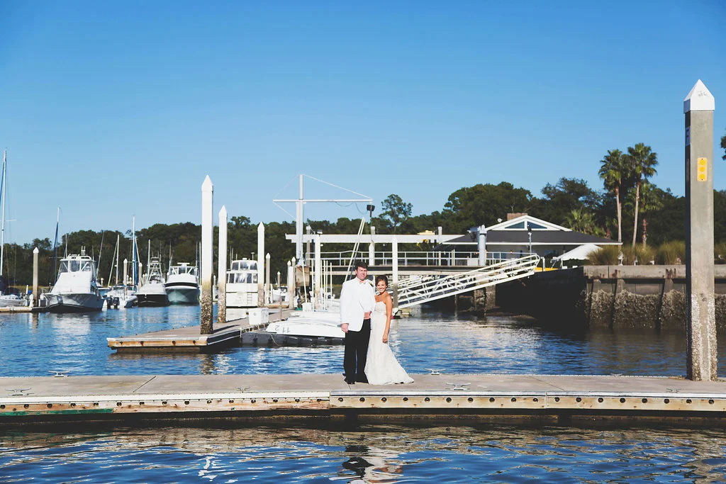 Savannah Yacht Club Wedding by Posh Petals & Pearls