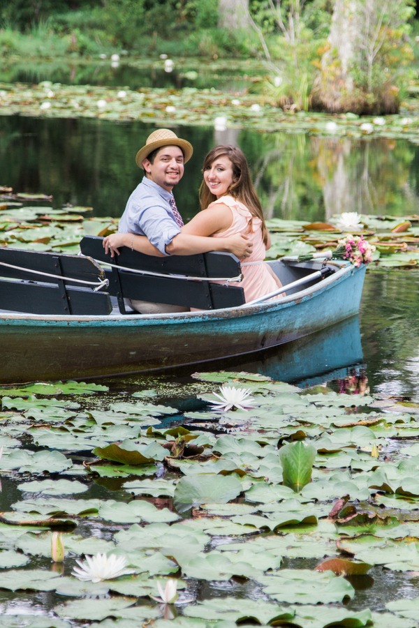 Cypress Gardens Engagement Session