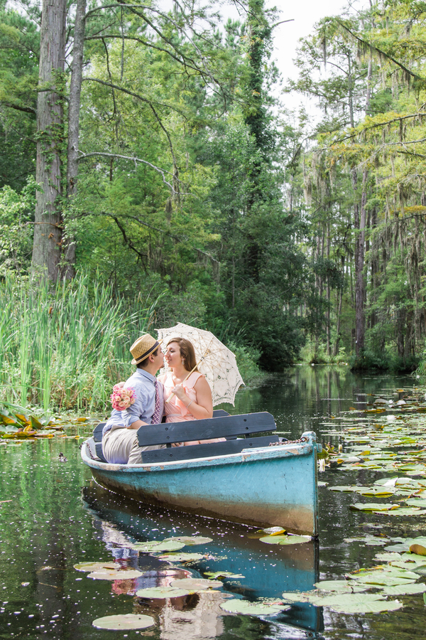 Cypress Gardens Engagement Session