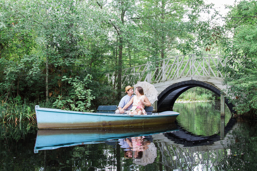 Cypress Gardens Engagement Session