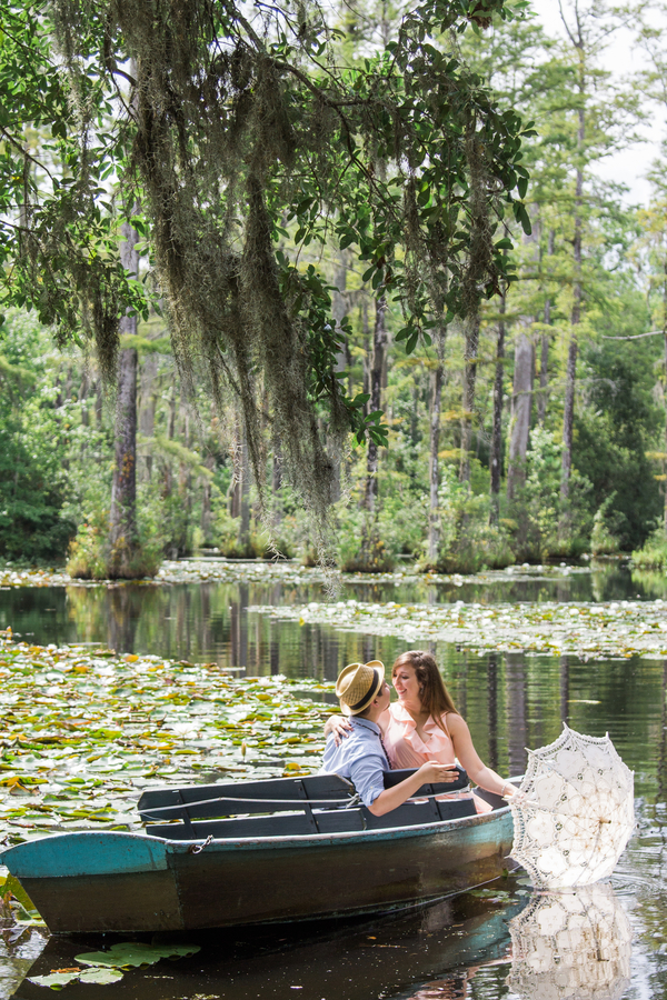 Cypress Gardens Engagement Session