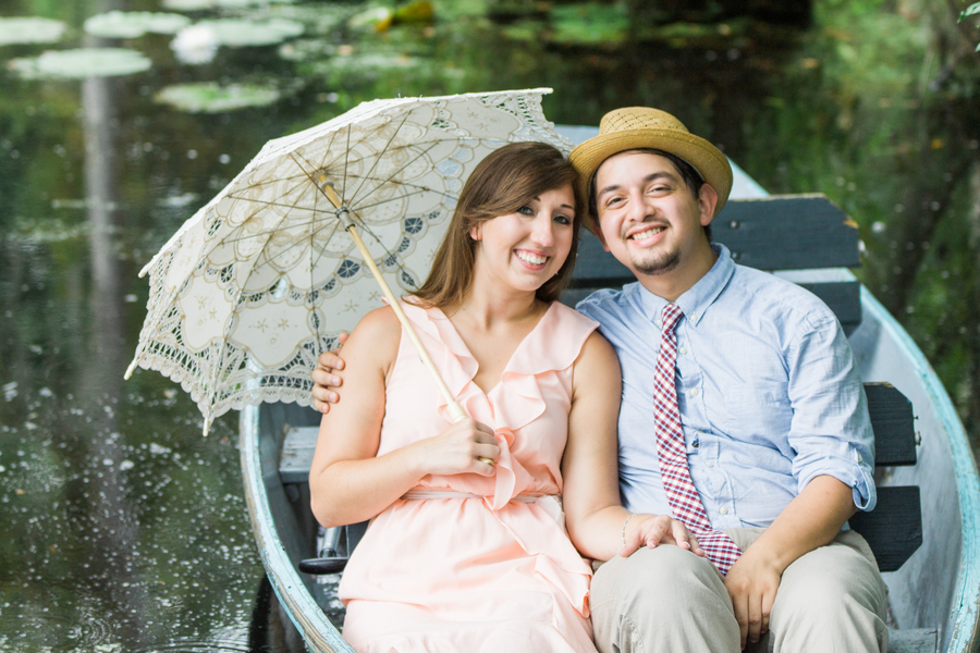 Cypress Gardens Engagement Session