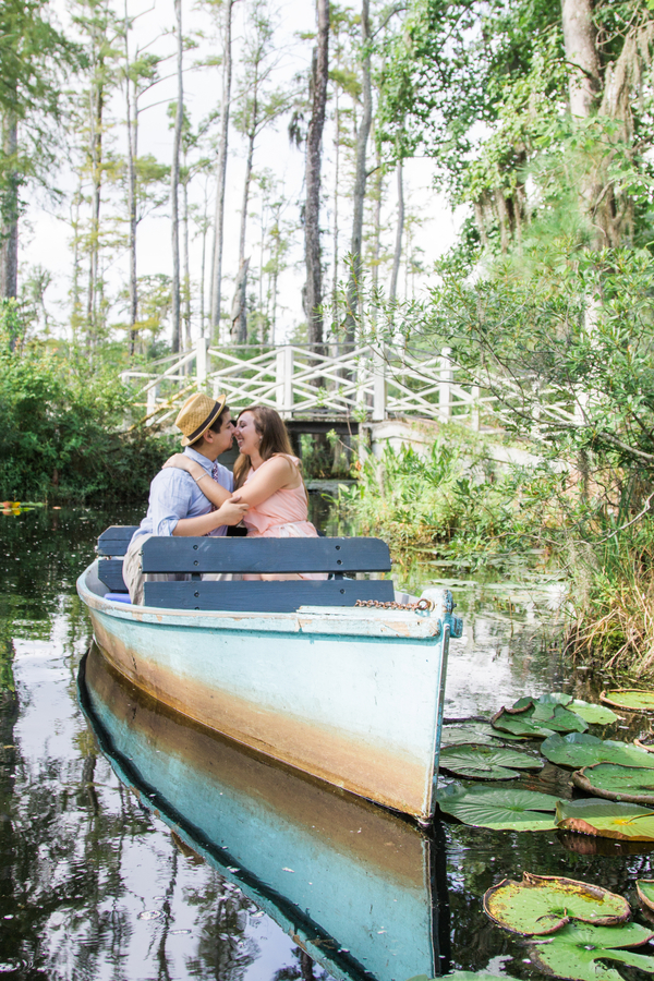 Cypress Gardens Engagement Session