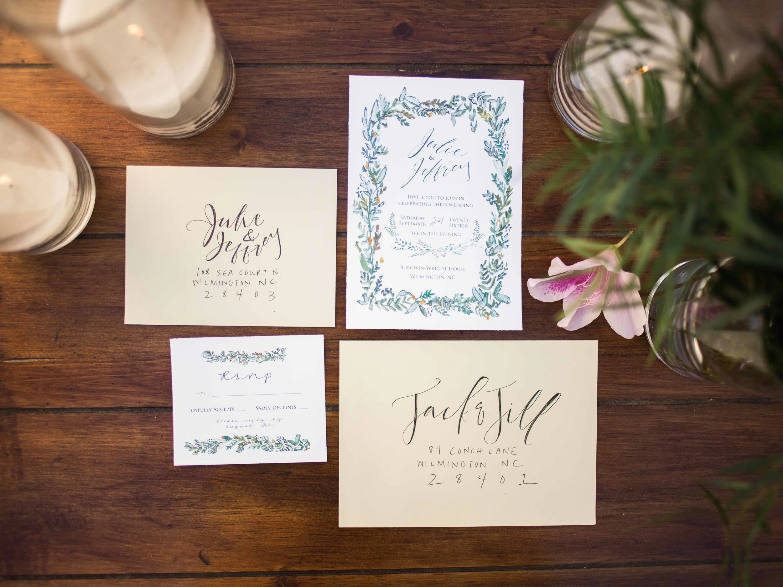 Coastal Lowcountry Wedding Inspiration at Burgwin Wright House by Wynona Benson Photography