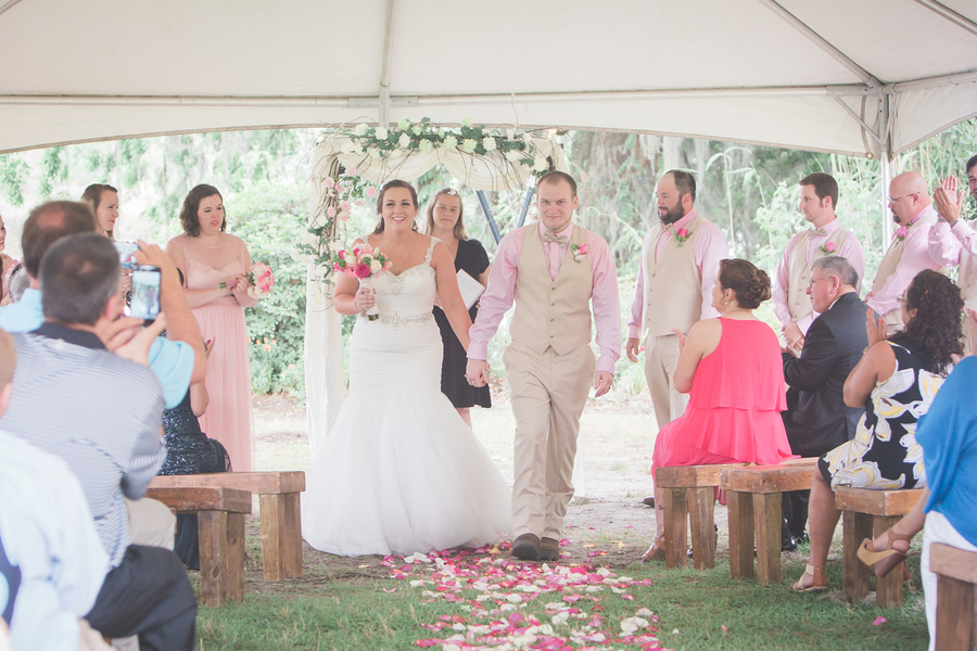 Magnolia Plantation and Gardens wedding ceremony
