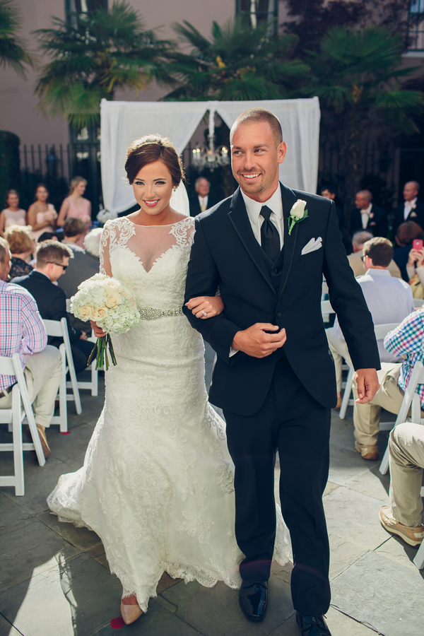 Planters Inn wedding ceremony 