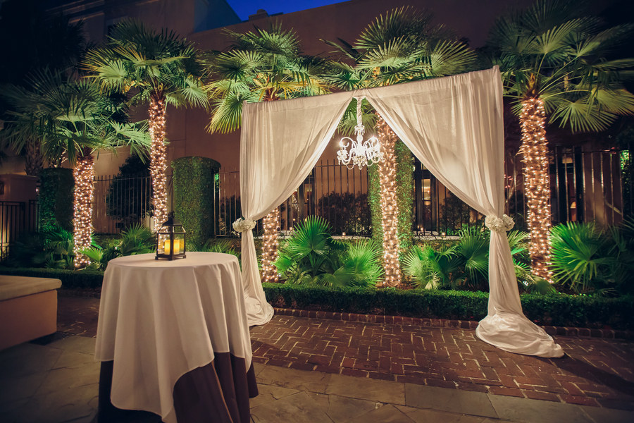 Charleston wedding lighting