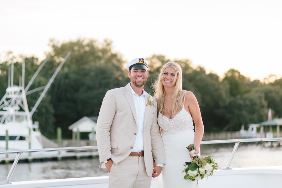 Carolina Girl Yacht wedding