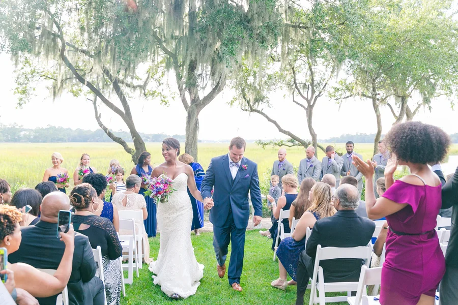 Creek Club at I'On wedding