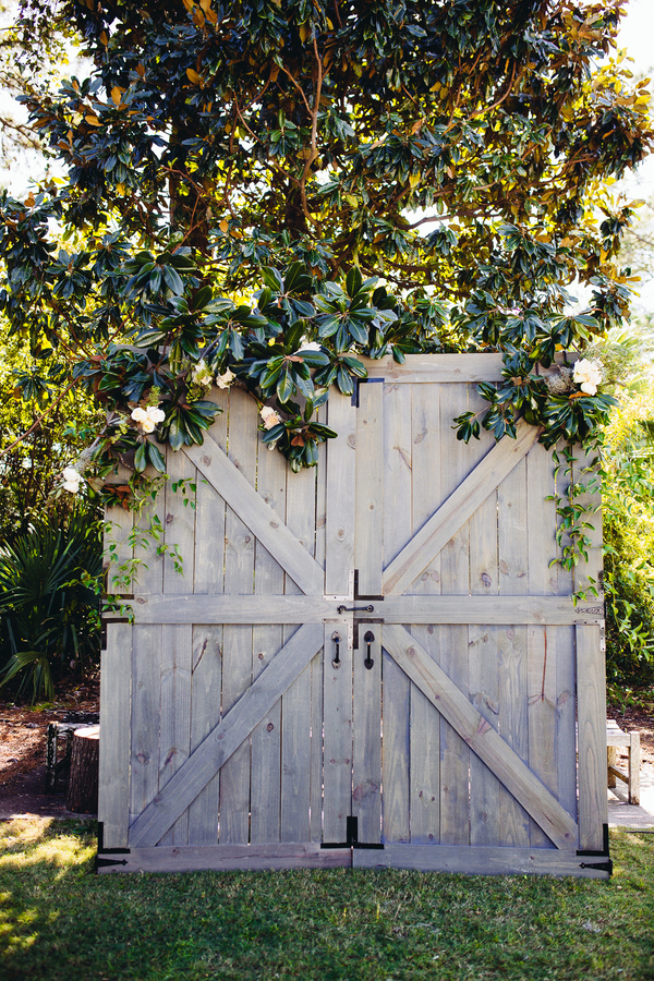 Vintage barn doors