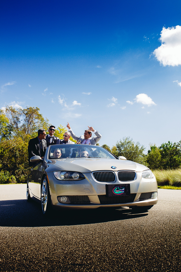 Groom's arrival