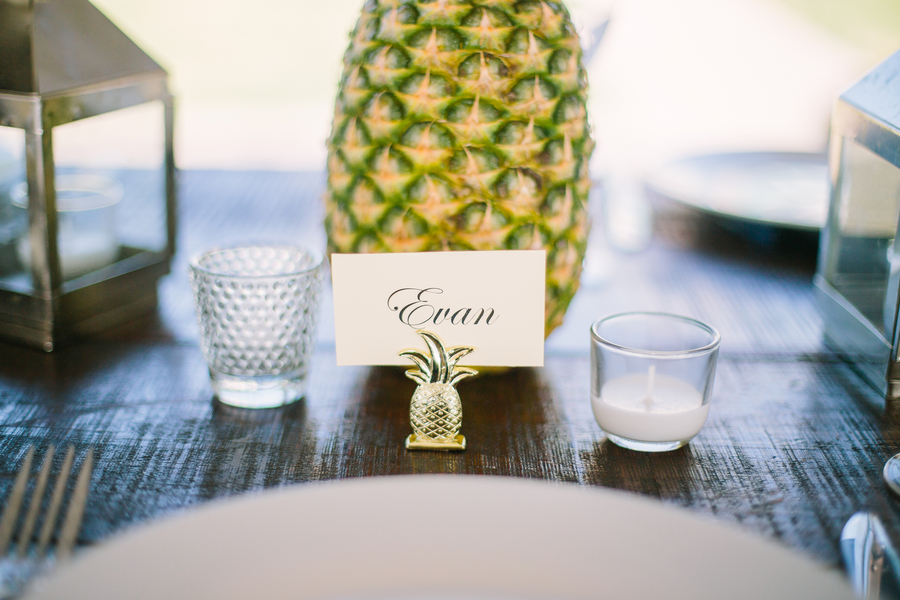 Pineapple Wedding Decor 