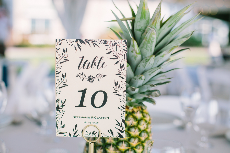Pineapple Wedding Decor