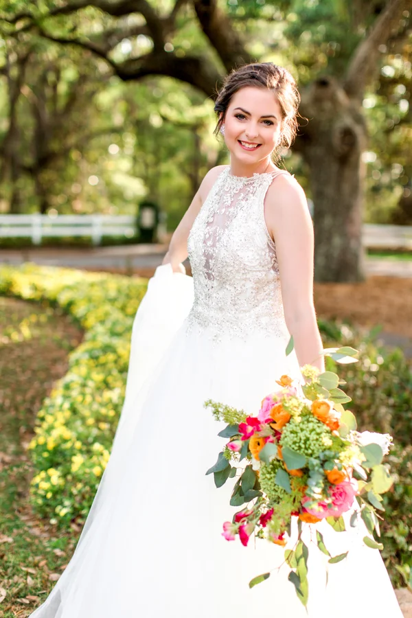 Caledonia Golf & Fish Club wedding portraits by Stephanie Gore Photography