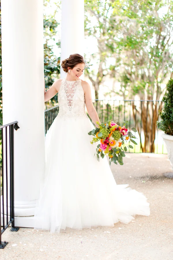 Caledonia Golf & Fish Club wedding portraits by Stephanie Gore Photography