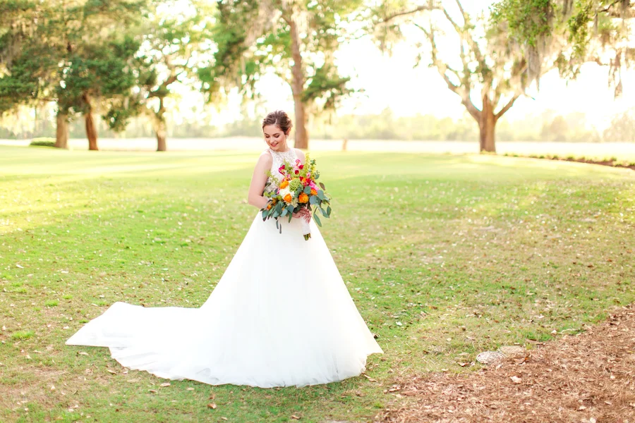 Caledonia Golf & Fish Club wedding portraits by Stephanie Gore Photography