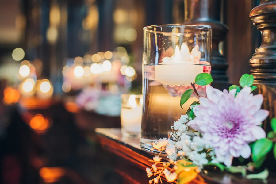 Purple Historic Rice Mill Building Wedding