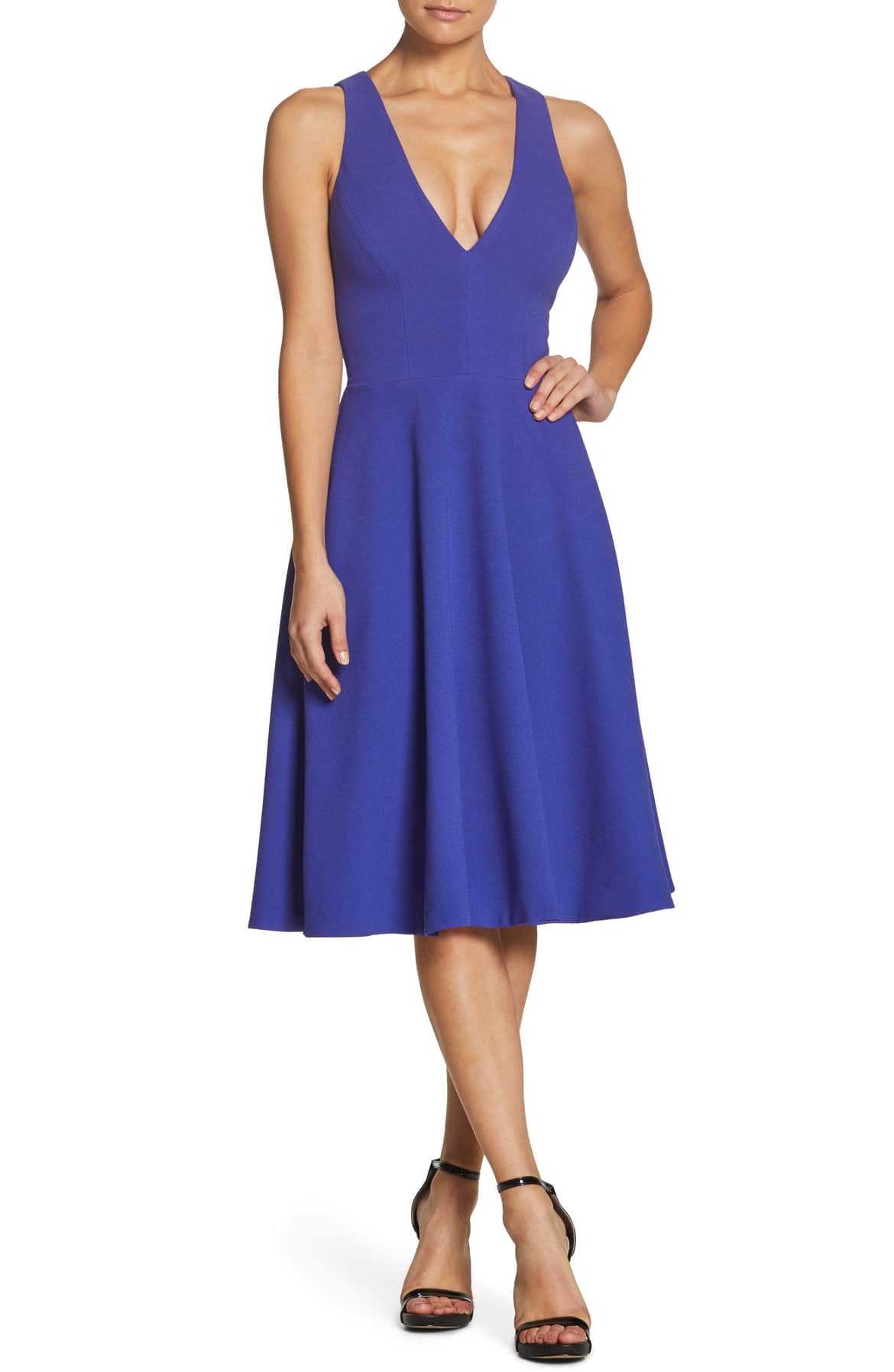 Catalina Tea Length Fit & Flare Dress.jpeg