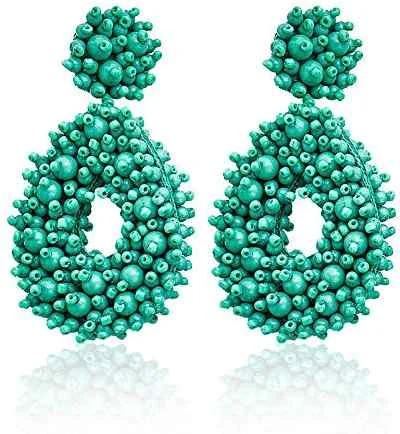 Bohemian Drop Earrings - in a variety of colors