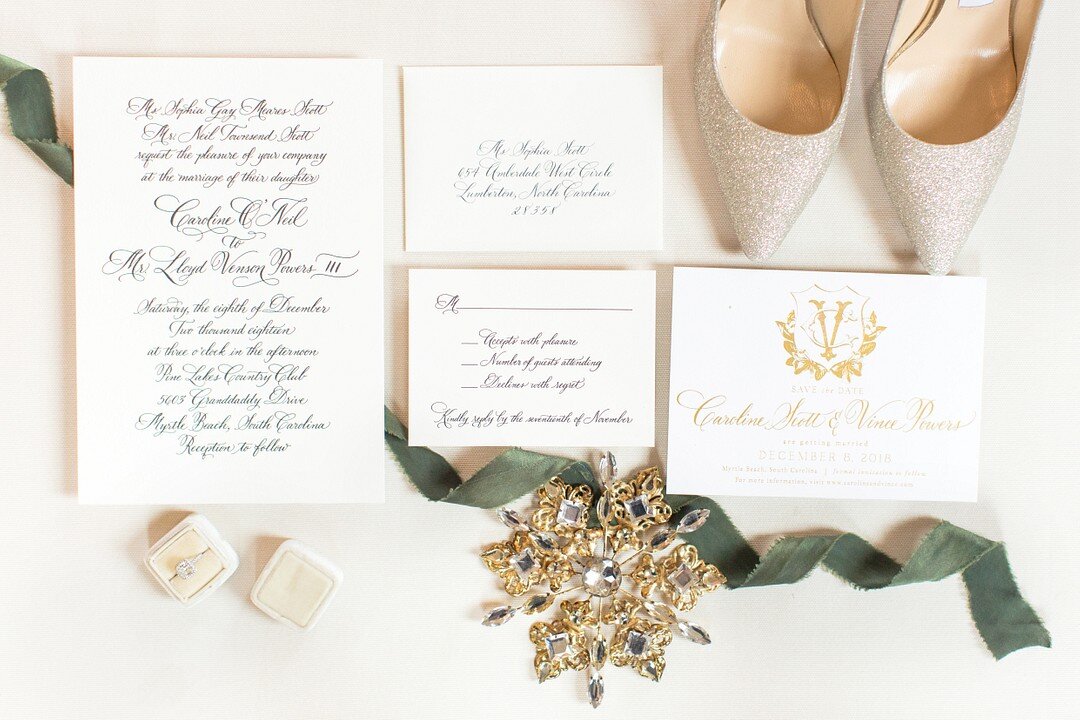 Gold Wedding Details