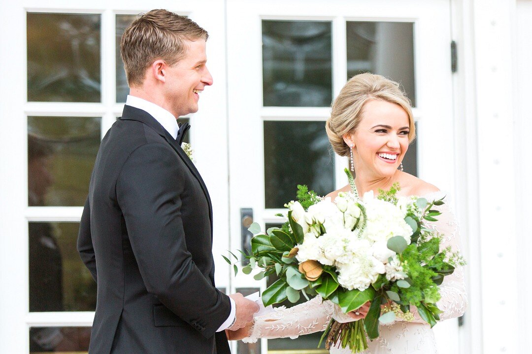 Bride &amp; Groom's First Look