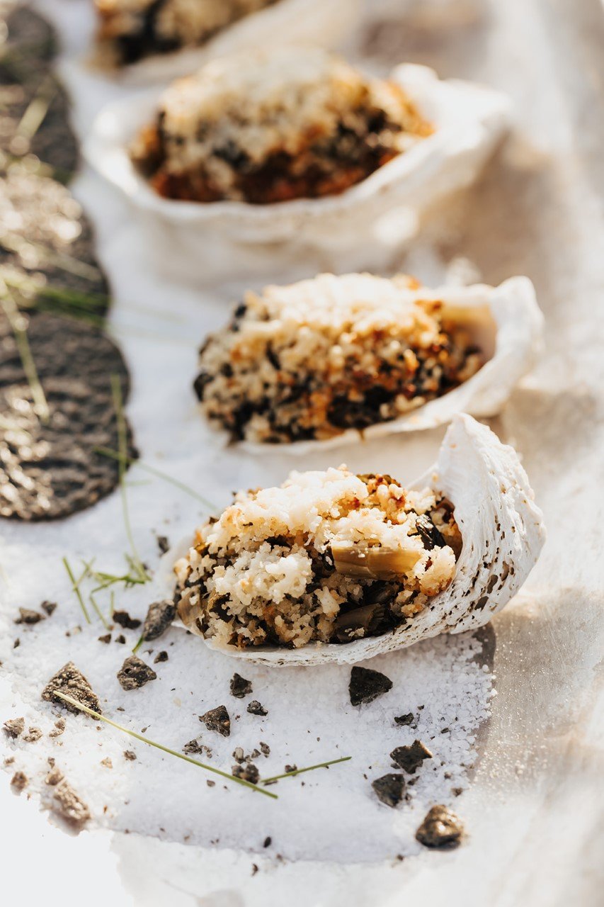 Charleston Wedding Reception - Oyster Hors d'oeuvres