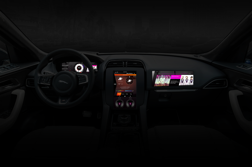 Mitsubishi Electric Ces 17 Jaguar F Pace Austin Gardner Design