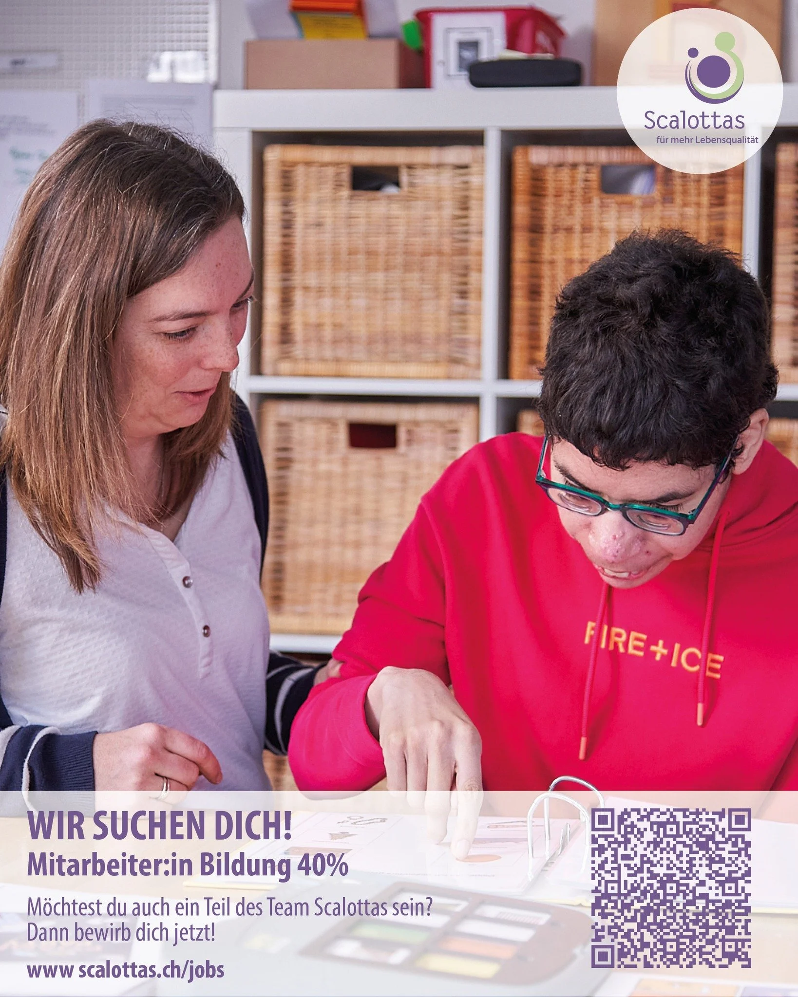 Lernen, f&ouml;rdern, begleiten: F&uuml;r diese vielseitige Aufgabe suchen wir eine engagierte Pers&ouml;nlichkeit mit Herz und Fachkompetenz.

👉 Weitere Informationen zur Stelle findest du auf unserer Webseite unter: www.scalottas.ch/jobs

#jobs #s