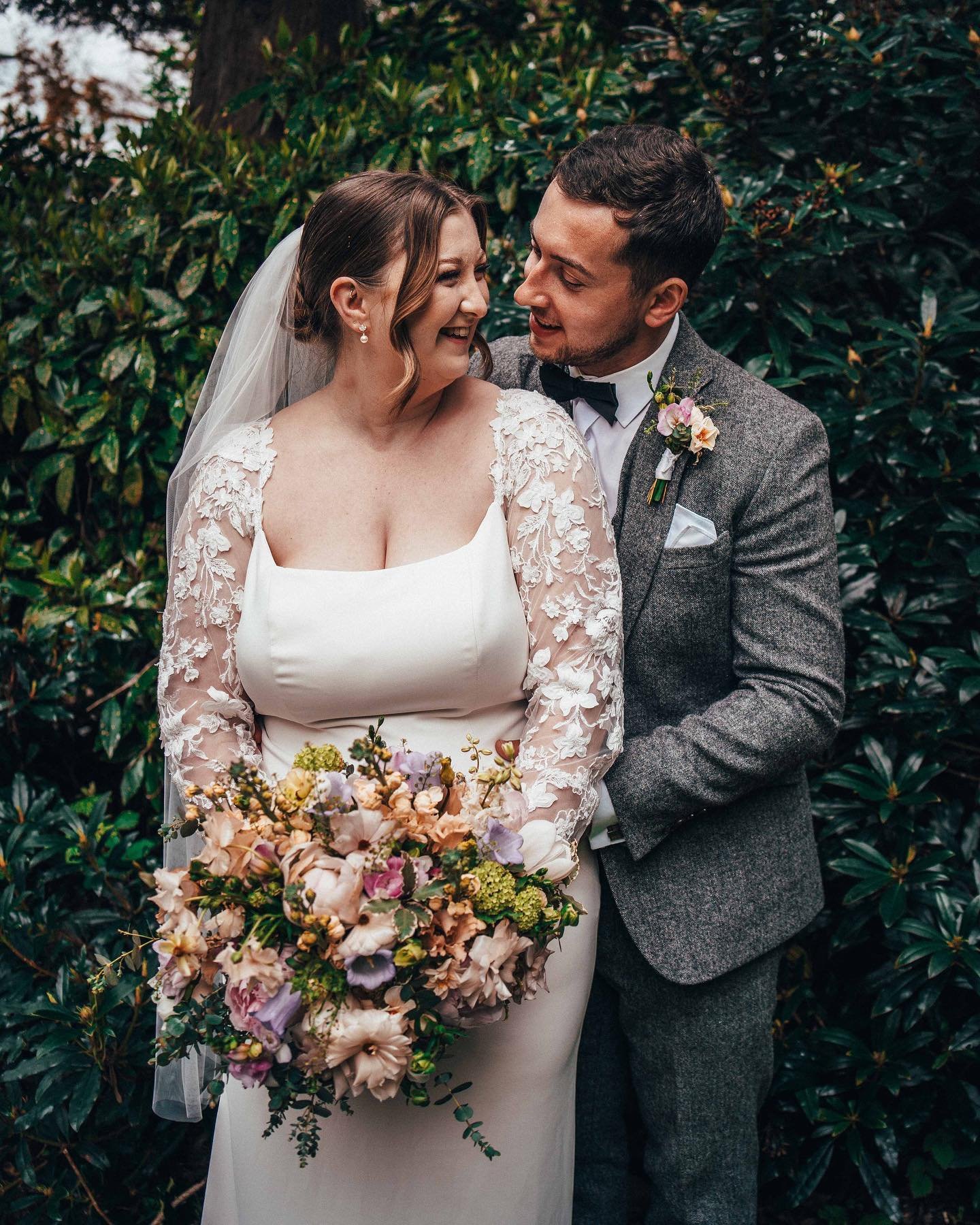 Lauren &amp; Jack 

A stunning spring wedding at @makeneyhallhotel . A really beautiful wedding venue, especially when the sun finally came out. Big thank you to Lauren &amp; Jack for having me. 

Dress:  @theweddinghouseofficial_ 
Makeup &amp; hair:
