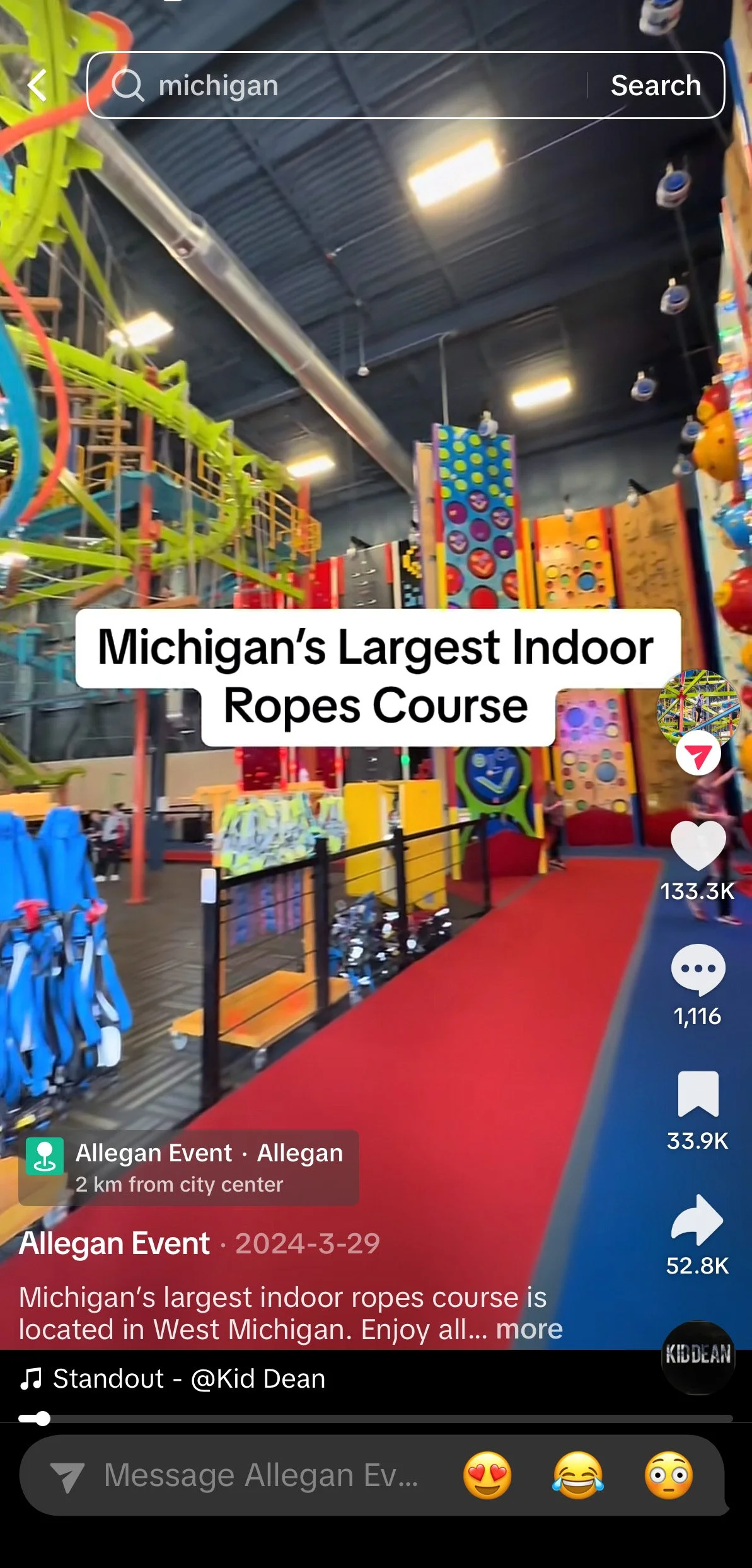 Allegan Event TikTok