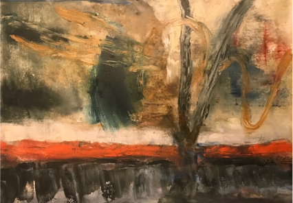ARTIST: Jack Saul BIRTH COUNTRY: USA LIVES AND WORKS IN: New York NY WEBSITE: http://www.jacksaul.org/art-projects TITLE: Moral Injuries 3459 YEAR: 2018 MATERIALS: Oil on Paper DIMENSIONS (HxW): 11”x14.5” COURTESY: Artist ARTIST STATEMENT As an artist and psychologist, my work explores the interface between artistic representation, collective trauma and healing. For the past 15 years I have worked extensively as a therapist and consultant with war reporters and photographers, humanitarian workers, human rights practitioners and military veterans who were involved in the recent wars in Afghanistan and Iraq. In this series Moral Injuries I give an embodied and visual expression of my own experience as a witness to the moral struggles that accompany the traumas of war. Painting is a visceral outlet that enables me to maintain moral clarity and to be a better listener. ARTROPOCENE A NEW ART AND CULTURE SUMMIT LAUNCHES IN HONOLULU Artropocene, the inaugural iBiennale, is an itinerant and island-based art and culture event presenting sixty-one artists from seventeen countries. It will be staged from 9 until 24 March 2019. The art summit is an exciting opportunity for artists in Hawaii to interface with art practitioners and experts from around the globe. It will take place at the Y Center for Visual Arts in the Iwilei-Kapalama neighborhood of Honolulu, Hawaii. The summit is co-chaired by David Medalla and Adam Nankervis. Artropocene: iBiennale MMXIX is adapted from the definition of the geologic epoch with the greatest human influence on the environment. Its grass-roots philosophy and involvement will address local issues with timely global resonances. After its launch in Honolulu, it will travel to another island location in 2021, reimagining the current fixed-location biennial model. Its themes will include the ways that contemporary artists view diverse cultures as they interact and coexist in a global society. Co-chairs David Medalla and Adam Nankervis said, "We are excited to be part of this inaugural Biennale . It presents the urgent issues of our humanity and environment highlighting the essential role of artists in the age of social responsibility and activism. Among the critical topics, cultural preservation, nuclear proliferation, forced migration, global warming, interpersonal violence, and gender equality are addressed.” Artropocene presents opportunities for international cultural exchanges as artists from the Pacific region and Honolulu gain prominence. It features an interactive installation by Yoko Ono and a large tapestry by Masami Teraoka. Video art by Mithu Sen from India and FX Harsono from Indonesia are presented with art installations by Pinkie Strother and Paula Flores; a painting by Betty Martin is shown near a video by Shunsuke Francois Nanjo; paintings by Tsherin Sherpa from Nepal hang next to sculptures by German artist Bodo Korsig; printed words by Cheyenne-Arapaho artist Edgar Heap of Birds are placed next to stone carvings by native Hawaiian artist Hanale Hopfe; performances by Mia Morissette, Nanci Amaka and Jonathan Swanz will activate the space. Artropocene: iBiennale MMXIX director, Kóan Jeff Baysa, said, "I am thrilled that the first iBiennale is presenting a new model for cultural exchanges between island-based artists and the rest of the world. The exciting singular ethos of iBiennale is its broad embrace of new, old and commissioned works by accomplished, emerging and past artists together with those from Hawaii, in its globalized settings. It highlights how island cultures can serve as catalysts that generate new discussions and art practices. Originating in the Hawaiian archipelago, the inaugural iBiennale will pilot new artistic expressions inspired by the distinctive character of future host islands." One-third of the participating artists are from Hawaii. Public programming will accompany the summit and includes a portrait studio, walkthrough tours, workshops, and an off-site project. Artists Anthropocene: iBiennale MMXIX Nanci Amaka • Amabelle Aguiluz • Cody Anderson • Miguel Aquilizan • Erik Benjamins • Mary Babcock • Melissa Chimera • Kaili Chun • Charles Cohan • Paula Flores • Shingo Francis • Kip Fulbeck • Yumiko Glover • Sergio Goes • Kainoa Gruspe • FX Harsono • Edgar Heap Of Birds • Cannon Hersey • Thomas Hite • Hanale Hopfe • Daniel Horowitz • Bryan Ida • Ai Iwane • Jian Jie Ji • Kaveh Kardan • Amber Khan• Bodo Korsig • Bennett Lieberman • Maui Loa • Marcos Lutyens • Betty Martin • David Medalla • Linny Morris • Mia Morissette • Vitshois Mwilambwe • Shunsuke Nanjo • Adam Nankervis • Yoko Ono • Michael Petry • Araya Rasdjarmrearnsook • Mireya Samper • Sunny Samuel • Jack Saul • Mithu Sen • Tsherin Sherpa • Juvana Soliven • Pinkie Strother • Jonathan Swanz • Dan Taulapapa • Steed Taylor • Masami Teraoka • Hank Willis Thomas • Spencer Tunick • Jerry Vasconcellos • Roberto Visani • Gunjan Tyagi • Yida Wang • Stephen Whisler • Linda Yamamoto • S'wen Young • Zhang Hongtu