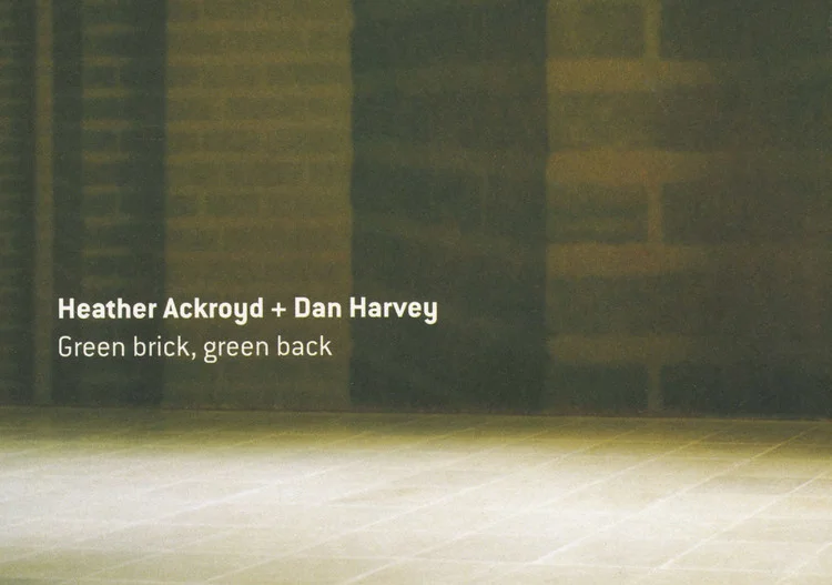 Heather Ackroyd and Dan Harvey