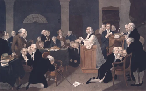  Founding Fathers Praying 